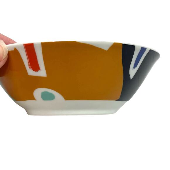 Seltmann Weiden Authentics Porcelain Abstract Print Bowl Plate Replacement Set - Picture 8 of 11